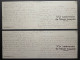 Polynésie - Carte Maximum Des PA 11 & 12 & 186 Sur Deux Encarts Numérotés Anniversaire Du Musée Gauguin 1985 - Cartes-maximum