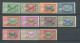 Colonies Françaises INDE N°160 à 170 Surch. France Libre N* C 62€ N3520 - Unused Stamps