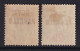 Gran Bretaña, 1888-1901. Y&T. 29, 30, MH, Gov. Parcels - Officials
