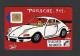 France Telecom, Peinture Sur TC!!  Porsche 911,  Exempl Unique!!! Avec Signature. - Variétés