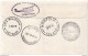 Postal History: Australia Pacific Flight Cover With Several Cancels - Cartas & Documentos