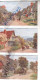 Angleterre - SIX VIEW POST CARDS OF WORCESTER COTTAGES - Published J. SALMON LTD. SEVENOAKS - CPA - Worcester