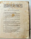 Delcampe - 1581. Vélin. Antoine Fontanon. La Pratiqve De Masver Ancien, Ivrisconsvlte - Jusque 1700