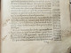Delcampe - 1581. Vélin. Antoine Fontanon. La Pratiqve De Masver Ancien, Ivrisconsvlte - Before 18th Century