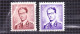 1957 Nr 1028-29** Zonder Scharnier.Koning Boudewijn,Marchand. - 1953-1972 Anteojos