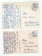 1956-57 DOG, HORSE Postcards SWEDEN Stamps To Germany Cover Postcard - Brieven En Documenten