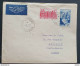 Frankreich 1949, Luftpost Brief MiF FORT DE FRANCE / MARTINIQUE Nach Annecy - Luchtpost