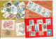 1969-79  4 EVENT Postcards Of SWEDISH STAMPS Sweden To Germany Cover Postcard - Lettres & Documents