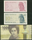 Indonesien Lot Mit 3 Banknoten, Alle Bankfrisch - Indonesien