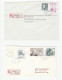 1967-87  4 Diff Reg & Express COVERS Sweden Multi Stamps To Germany Cover - Cartas & Documentos