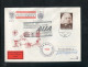 "OESTERREICH" 1963, AUA-Erstflugbrief "Wien-Salzburg" (80144) - Primeros Vuelos