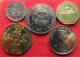 Haiti Set 5 20 50 Cent 1 5 Gourdes 1995 1997 2011 - Haití