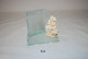 C62 Objet De Vitrine - Cadre Photo En Verre - Couple - Art Nouveau / Art Deco