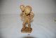 C62 Statuette - Ouvrier De Moisson - Graine - Bois