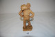 C62 Statuette - Ouvrier De Moisson - Graine - Bois