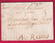 MARQUE MANUSCRIT DE ST QUENTIN AISNE 1699 LENAIN N°1 INDICE 21 POUR REIMS MARNE LETTRE - ....-1700: Précurseurs