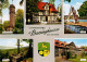 72754856 Barsinghausen Nordmannsturm Rathaus Fachwerk Freibad Kloster Alte Taufe - Barsinghausen