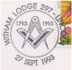 Witham Lodge No. 297 Maintain Unbroken Records Since 1793, Lincoln Cathedral Freemasonry, True Masonic Britain Post Card - Vrijmetselarij