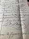 Jean-Baptiste De Montgrand - 1818 - Correspondance [Une Lettre] - Politisch Und Militärisch