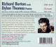 Richard Burton Reads 15 Dylan Thomas. CD Audiolibro (poesía) - Otros & Sin Clasificación
