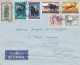 BURUNDI  --lettre De USUMBURA  Pour LA HULPE  ( Belgique). Beaux  Timbres .......cachet - Briefe U. Dokumente