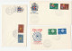 5  Diff Iceland EUROPA  FDC 1960, 1961, 1963, 1964, 1984 Stamps Cover - Sammlungen