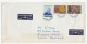 1970s 4 X ICELAND Multi Stamps COVERS With Aircraft On Airmail Label To GB Aviation Flight Cover - Aéreo