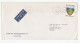 1970s 4 X ICELAND Multi Stamps COVERS With Aircraft On Airmail Label To GB Aviation Flight Cover - Luchtpost