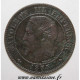 GADOURY 103 - 2 CENTIMES 1855 BB - Strasbourg - NAPOLÉON III - KM 776 - Ancre - TB/TTB - 2 Centimes