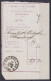 Récépissé De Versement Càd "BRUXELLES 10 /15 JANV 1885" (RR !) - Autres & Non Classés