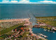 72987473 Carolinensiel Ostfriesland Fliegeraufnahme Mit Hafen Und Strand Carolin - Wittmund