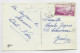 MONACO 45C SEUL CARTE 5 MOTS DE MONACO POSTEE NICE GARE 1938 ALPES MARITIMES POUR SUISSE AU TARIF - Storia Postale