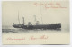 BELGIQUE ENTIER 10C CARTE PAQUEBOT ETAT BELGE PRINCE ALBERT + OBL LE HAVRE SPECIAL 17.12.1914 SEINE INFRE - Liner Cards