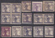 ⁕ Yugoslavia 1919 SHS Slovenia ⁕ CHAIN BREAKERS - VERIGARI 3 Vin. Mi.99 ⁕ 15v MH/MLH Shades / Error - Unused Stamps