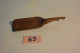 C63 Ancien Objet Pelle En Bois - Antiek Gereedschap