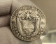 Panamá ½ Medio Balboa 1933 Km 12 Plata - Panamá