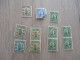 F5 Chine China Lot De 11 Timbres Anciens Neufs Sans Charnières Old Stamps Not Used 1 Stamp Avec Pli - 1912-1949 Republic
