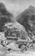 LIGNE MARTIGNY-CHAMONIX ► Finhaut, Le Viaduc Et Le Glacier Du Trient Anno 1907 - Finhaut