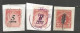Delcampe - USA  6  SCANS Postal History Lot With Postage Due Official IN ILLEGAL USE Parcel Distributors Coils Registration  Etc - Paketmarken
