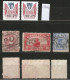 USA  6  SCANS Postal History Lot With Postage Due Official IN ILLEGAL USE Parcel Distributors Coils Registration  Etc - Dienstzegels