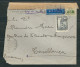 ESPAGNE 1937 Lettre Censurée De Santapola Pour Casablanca Maroc - Nationalists Censor Marks