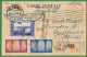 Ad6449 - ALGERIE  - Postal History -  First Flight SPECIAL Card MU# 21  1930 - Poste Aérienne