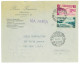 P2677 - SOMALIA AFIS , S1 E 1,50 PER LETTERA COMMERCIALE , DESTINAZIONE N.YORK 14.4.1953 - Somalia (AFIS)