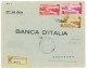 P2679 - SOMALIA AFIS , POSTA AEREA, 0,30,045 E S. 1. RACCOMANDATA VIA AEREA PER GROSSETO 21.4.53 - Somalia (AFIS)