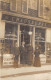 MAGASIN DE CHAUSSURES- CARTE-PHOTO- CORDONNERIE ANGLO-AMERICAINE A SITUER -( PEUT-ETRE LYON ) - Magasins