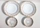 Delcampe - LIMOGES CFH GDM MAGNIFIQUE ENSEMBLE TASSE, SOUCOUPE, ASSIETTE EN PORCELAINE, XXe / ART DE LA TABLE DECORATIF (1102.5) - Limoges (FRA)