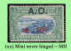 1918  RUANDA-URUNDI MNH/NSG RU 036/041  SMALL SELECTION (6 Stamps) WITH A O [AFRIQUE OCCIDENTALE] OVERPRINTS / RED CROSS - Ongebruikt