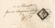 24 Novembre 1860 Taxe N°2A TTB SUP Sur Lac De Bordeaux Vers Bordeaux - 1960-.... Brieven & Documenten