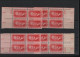 USA Michel Cat.No. Mnh/** 885 Different Positions And Different Plate Nos - Numéros De Planches