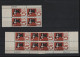 Delcampe - USA Michel Cat.No. Mnh/** 898 Different Positions And Different Plate Nos - Numéros De Planches